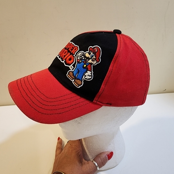 SUPER MARIO Nintendo Baseball cap adjustable for boys - Picture 1 of 9